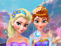 Logħba Anna u Elsa Makeover onlajn