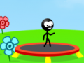 Logħba Stickman Trampolin onlajn