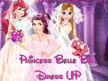 Logħba Princess Belle Ball Dress Up onlajn