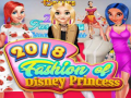 Logħba Moda tal-Prinċipessa Disney 2018 onlajn