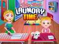 Logħba Baby Hazel: Ħin tal-Laundry onlajn