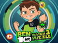 Logħba Ben 10: Puzzel 3 f'Riga onlajn