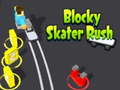 Logħba Rush tal-Skater Blocky onlajn