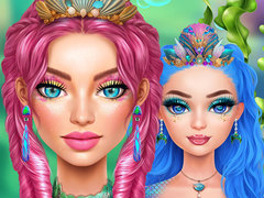 Logħba Mermaidcore Make-up onlajn