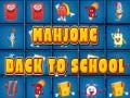 Logħba Ritornat lejn il-iskola Mahjong onlajn