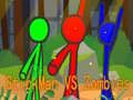 Logħba StickMan Aħwa kontra Zombijiet onlajn