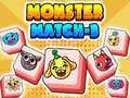 Logħba Mostru Match-3 onlajn