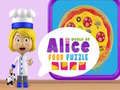 Logħba Id-Dinja ta' Alice: Puzzles tal-Ikel onlajn