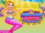Logħba Mermaid Glitter Cake Maker onlajn Logħba Mermaid Glitter Cake Maker onlajn