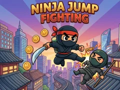 Logħba Ninja Jump fighting onlajn