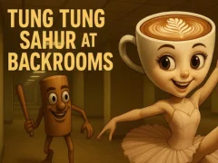 Logħba Tung Tung Sahur fil-kmamar ta 'wara onlajn