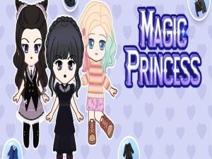 Logħba Prinċipessa Magic: Dress Up Doll onlajn
