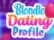 Logħba Profil ta' Dati Blond onlajn