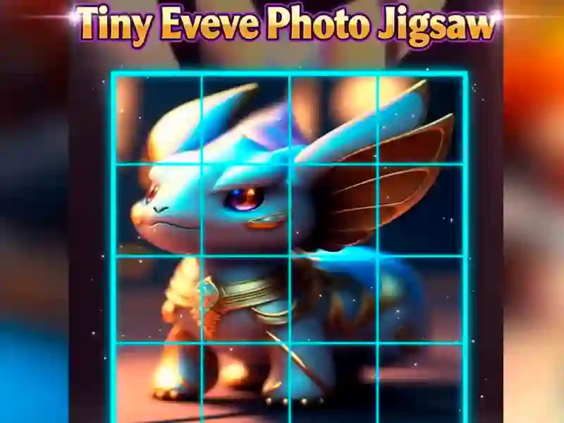 Logħba Ċkejkna Eevee Photo Jigsaw onlajn