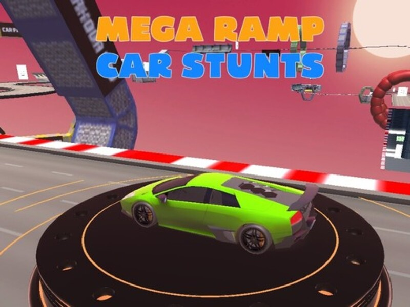 Logħba Mega Rampa Car Stunts onlajn