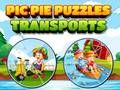 Logħba Puzzles ta' Trasport tal-Immaġini onlajn