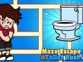 Logħba Maze Escape Toilet Rush onlajn