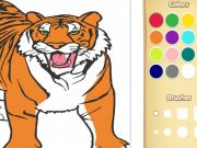 Logħba Ktieb tal-kulur tat-tiger onlajn