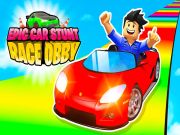 Logħba Karozza epika stunt race obby onlajn