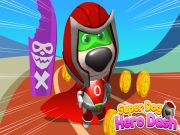 Logħba Super Dog Hero Dash onlajn
