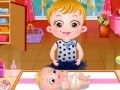 Logħba Baby Hazel Tilqim tat-Twelid  onlajn