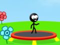 Logħba Stickman Trampolin onlajn