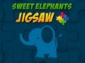 Logħba Puzzle tal-Elefanti Sweet onlajn