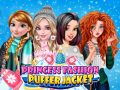 Logħba Puffer jacket ta' princessi onlajn