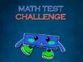 Logħba Sfida tal-Test tal-Matematika onlajn