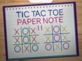 Logħba Tic Tac Toe Nota tal-Paper 2 onlajn