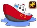 Logħba Puzzel ta' Dgħajsa Cartoon onlajn