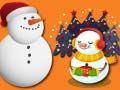 Logħba Gravitazzjoni Snowman Il-Milied onlajn