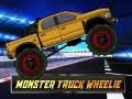 Logħba Monster Truck Wheelie onlajn
