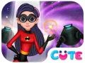 Logħba Session ta' Moda tal-Superhero Violet onlajn