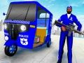 Logħba Taxi awto-rickshaw tal-pulizija onlajn