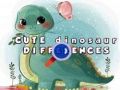 Logħba Differenzi tas-Dinozawri Cute onlajn