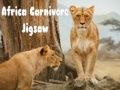 Logħba Puzzle tal-Karnivoru tal-Afrika onlajn