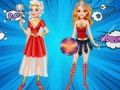 Logħba Bffs Superhero Dress Up onlajn