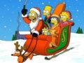 Logħba Puzzle tal-Milied ta' Simpsons onlajn