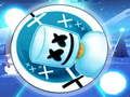 Logħba Hop Ball 3D: Ball Żejjed fuq it-Triq tal-Plakki Marshmello onlajn