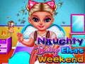 Logħba Weekend ta' Princess Baby Naughty onlajn