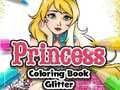 Logħba Ktieb tal-Kuluri Princess bil-Glitters onlajn