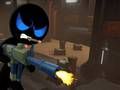 Logħba Stickman Assassin Armati Spazju Kald onlajn