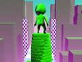 Logħba Stack Tower Kuluri Jibgħat 3D-Tower Run Cube Surfer onlajn
