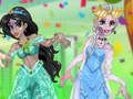 Logħba Prinsessa Cute Zombies Divertiment ta'April onlajn