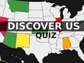 Logħba Quiz dwar il-lokazzjoni tal-pajjiżi tal-Istati Uniti onlajn