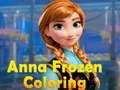 Logħba Kulur ta' Anna Frozen onlajn