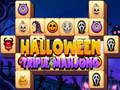 Logħba Mahjong Triplu ta' Halloween onlajn