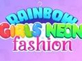 Logħba Moda Neon tal-Bniet Rainbow onlajn