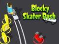 Logħba Rush tal-Skater Blocky onlajn